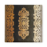 Old Leather Book Cover magnets