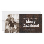 Old Leather Photo Christmas Card photo cards
