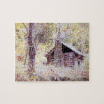 Old Log Cabin Puzzle