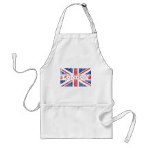 Old London flag Aprons