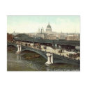 Old London Postcard - Blackfriars Bridge