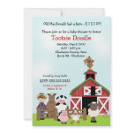 Old MacDonald EIEIO Farm Barnyard Baby Shower