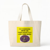 old magicians never die canvas bag