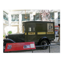 Old Mail Truck Smithsonian National Postal Muesum Postcards