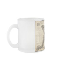 Old Map of Philadelphia Pennsylvania from 1796 Coffee Mugs