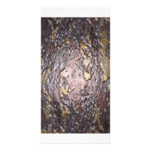 Old Metal abstract pattern by Valxart.com Picture Card