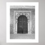 Old Mosque Door (B&W) posters