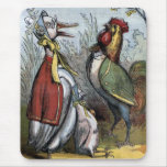 "Old Mother Goose and Mr. Coxcomb" mousepads