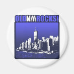 Old N.Y. Rocks! Refrigerator Magnets