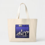 Old N.Y. Rocks! Tote Bags