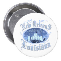 Old New Orleans Pinback Buttons