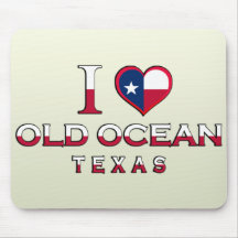 Old Ocean, Texas Mousepads