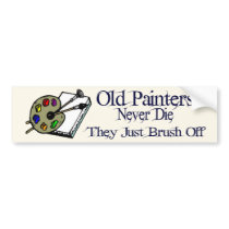 Old Painters Bumper Stickers