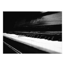 Old Piano Custom Invitation