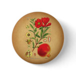 Old Pomegranate Illustration buttons
