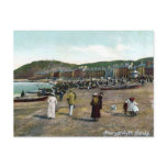 Old Postcard - Aberystwyth Sands