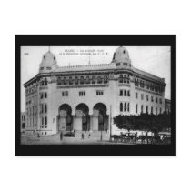 Old Postcard - Algiers New Post Office