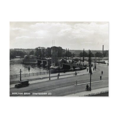 Old Postcard, Amsterdam by gregoryolney2