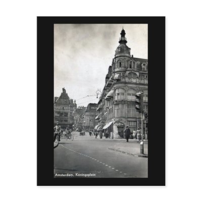 Old Postcard, Amsterdam by gregoryolney2