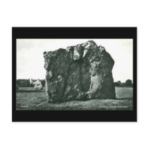 Old Postcard - Avebury, Wiltshire