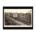 Old Postcard, Barcelona, Paseo de Gracia