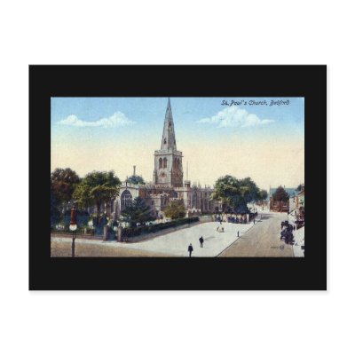 Old Postcard, Bedford in 1923 by gregoryolney2