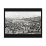 Old Postcard, Bergen, Norway