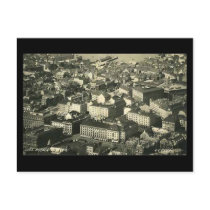 Old Postcard, Bergen, Norway, in 1937