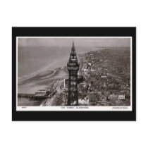 Old Postcard, Blackpool Tower