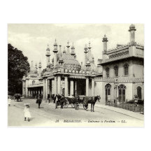 Old Postcard - Brighton Pavilion