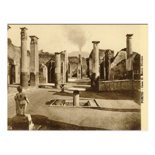 Old Postcard - Casa di Marco Olconio