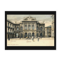 Old Postcard, Catania, Sicily