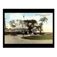 Old Postcard, Claremont, Riverside Drive, NYC