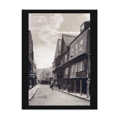 Old Postcard, Dartmouth, Devon by gregoryolney2