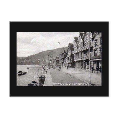 Old Postcard, Dartmouth, Devon by gregoryolney2