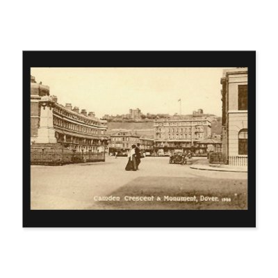 Old Postcard, Dover by gregoryolney2