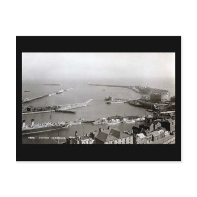 Old Postcard, Dover by gregoryolney2