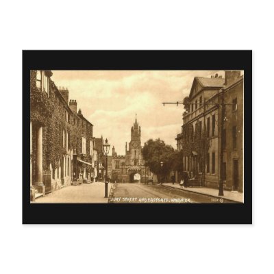 Old Postcard, Eastgate, Warwick by gregoryolney2