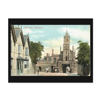 Old Postcard, Eastgate, Warwick, in 1905 by gregoryolney2