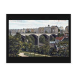 Old Postcard, Edinburgh, Dean Bridge