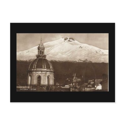 Old Postcard, Etna by gregoryolney2
