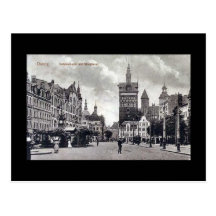 Old Postcard, Gdansk/Danzig - Kohlenmarkt