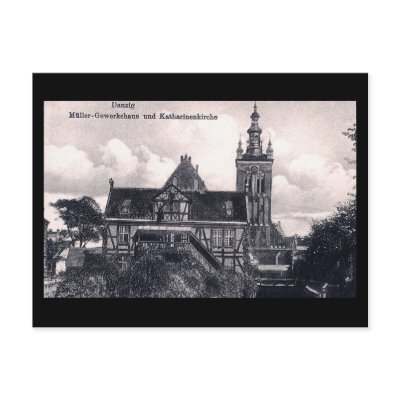 Old Postcard, Gdansk/Danzig, Poland by gregoryolney2
