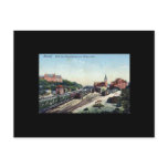 Old Postcard, Gdansk/Danzig - Railway Station