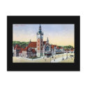 Old Postcard, Gdansk (Danzig) Railway Station