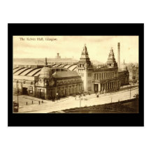 Old Postcard, Glasgow, Kelvin Hall