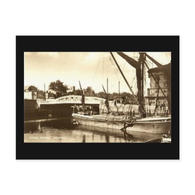 Old Postcard, Ipswich by gregoryolney2