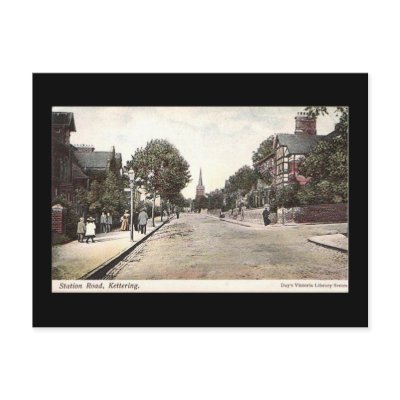 Old Postcard, Kettering by gregoryolney2