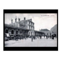 Old Postcard - La Gare, Grenoble, France