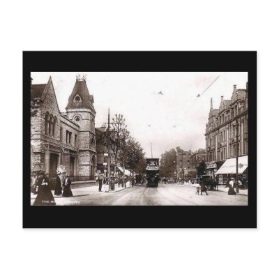 Old Postcard, London, The Mall, Ealing by gregoryolney2